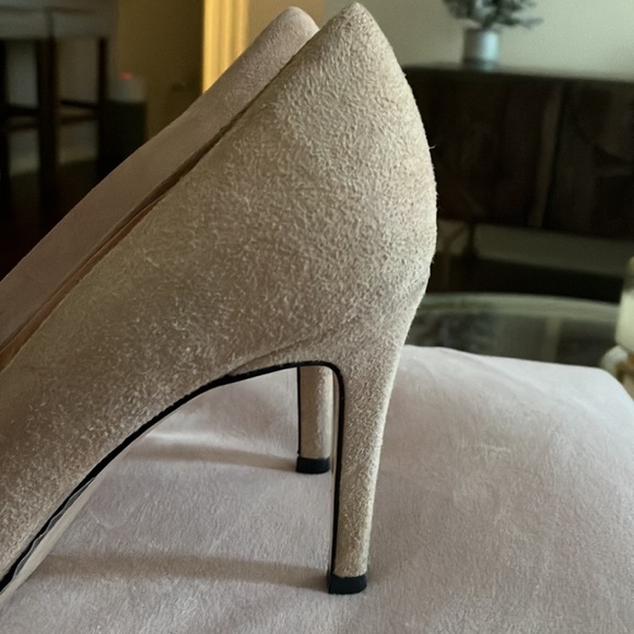 Pink suede heels - Picture 2 of 7